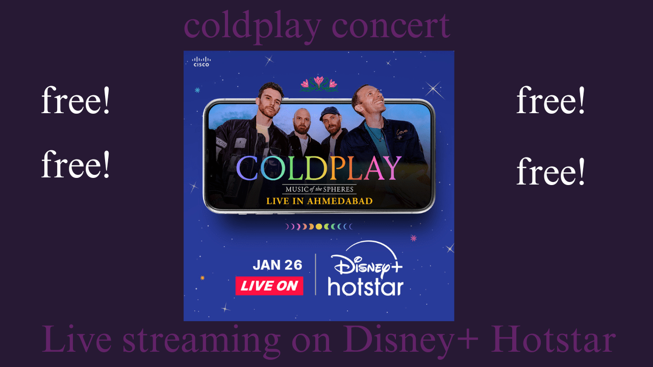 how to watch coldplay concert online for free