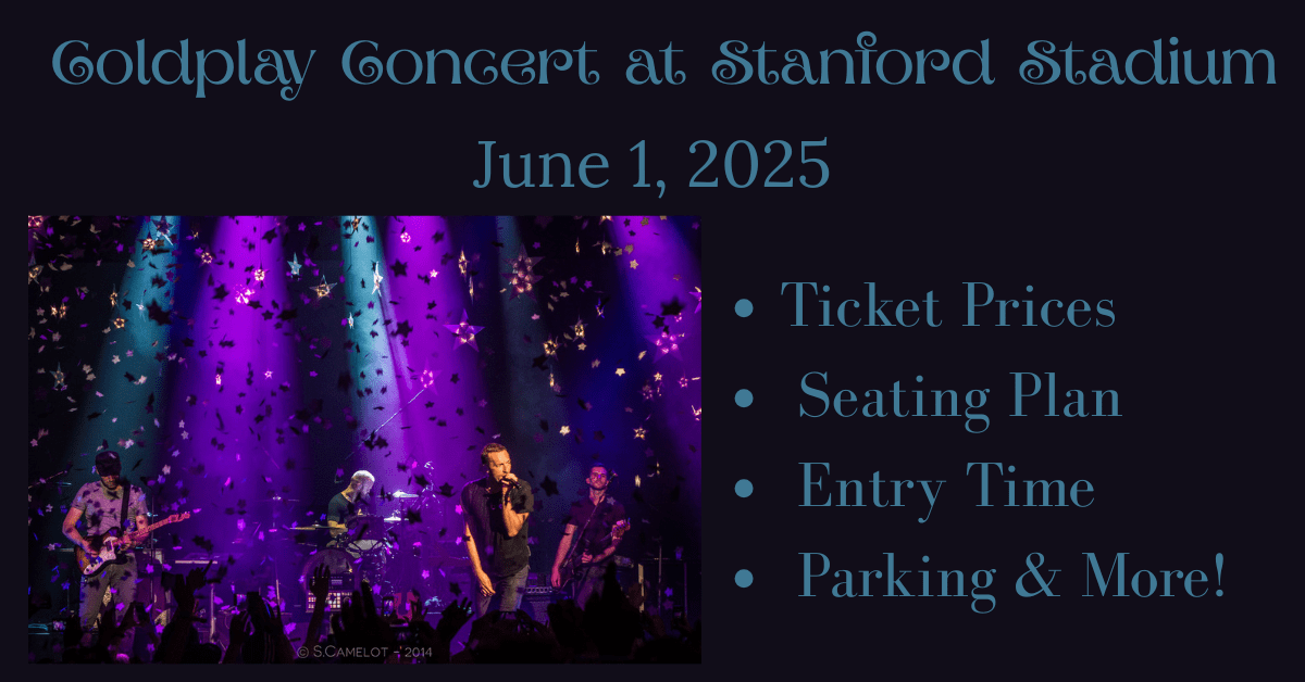 Coldplay Concert at Stanford Stadium