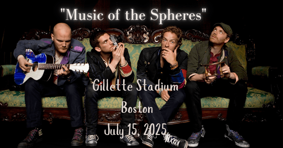 coldplay concert at Gillette Stadium, Boston